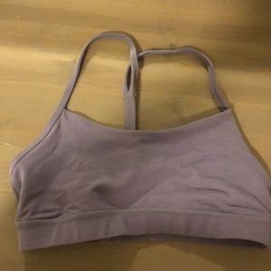 Purple bra